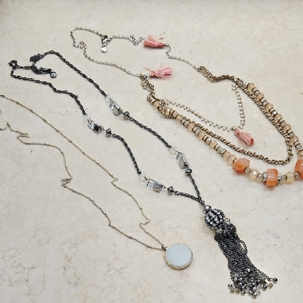 Elegant Multi-Layered Necklace Set